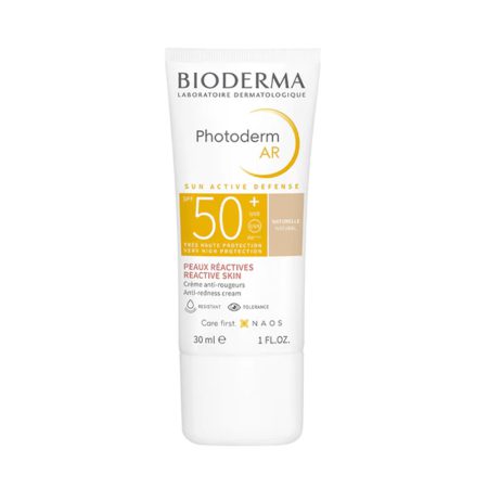 کرم ضد آفتاب بایودرما رنگی فتودرم آی ار SPF50 ا Bioderma colored sunscreen Photoderm AR SPF50 cream 30ml