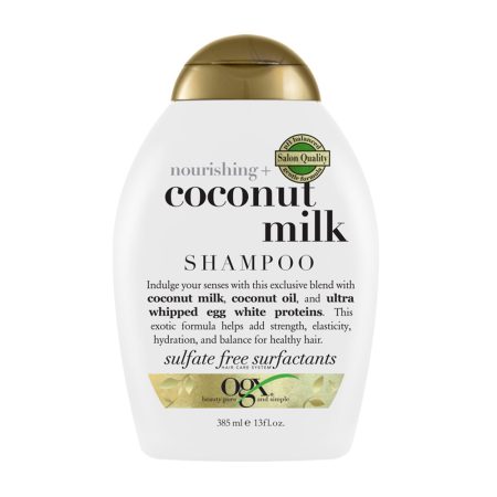 شامپو شیر نارگیل او جی ایکس OGX Nourishing Coconut Milk Moisturizing Shampoo