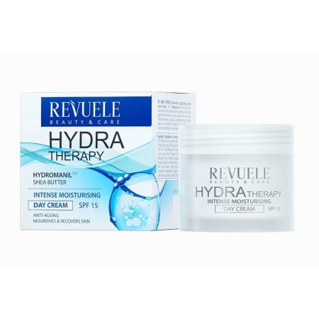 کرم روز آبرسان با اس پی اف 15 روله مدل Revuele Hydra Therapy intense Moisturising Day cream
