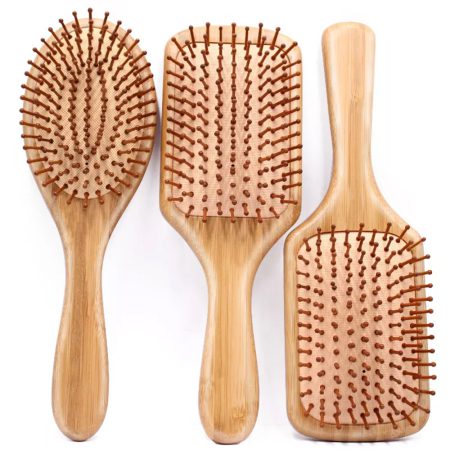 برس چوبی بامبو bamboo hair brush