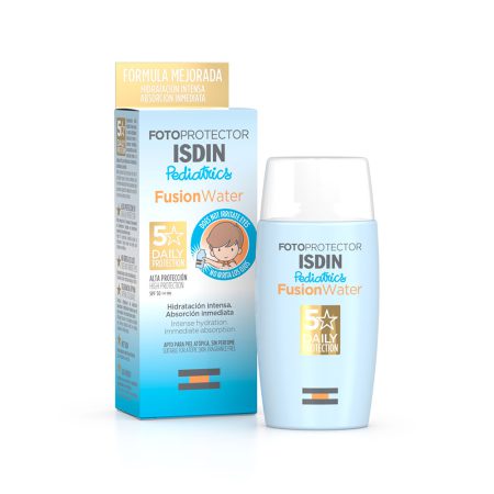 ضد آفتاب فیوژن واتر کودک ایزدین Fotoprotector ISDIN FusionWater Pediatrics SPF 50