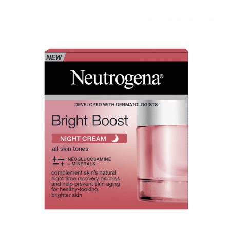 کرم شب نوتروژینا مدل Bright Boost حجم 50 میل Neutrogena bright boost night cream