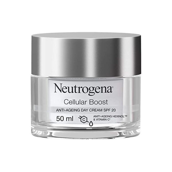 کرم ضد چروک سلولار بوست نوتروژینا با SPF20 Neutrogena Cellular Boost Anti-Wrinkle Day Cream SPF20