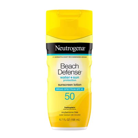 لوسیون ضد آفتاب نیتروژنا مدل Neutrogena Beach Defense 198 ml